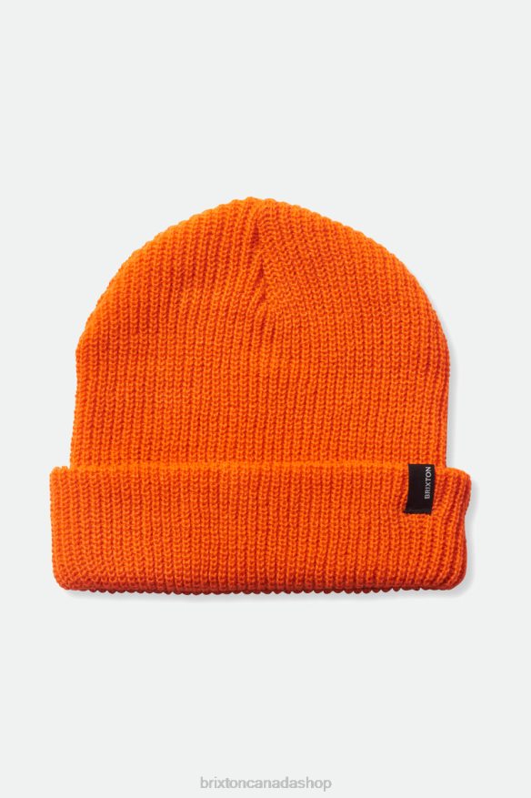 Brixton Accessories Athletic Orange Men Heist Beanie HFR00P326