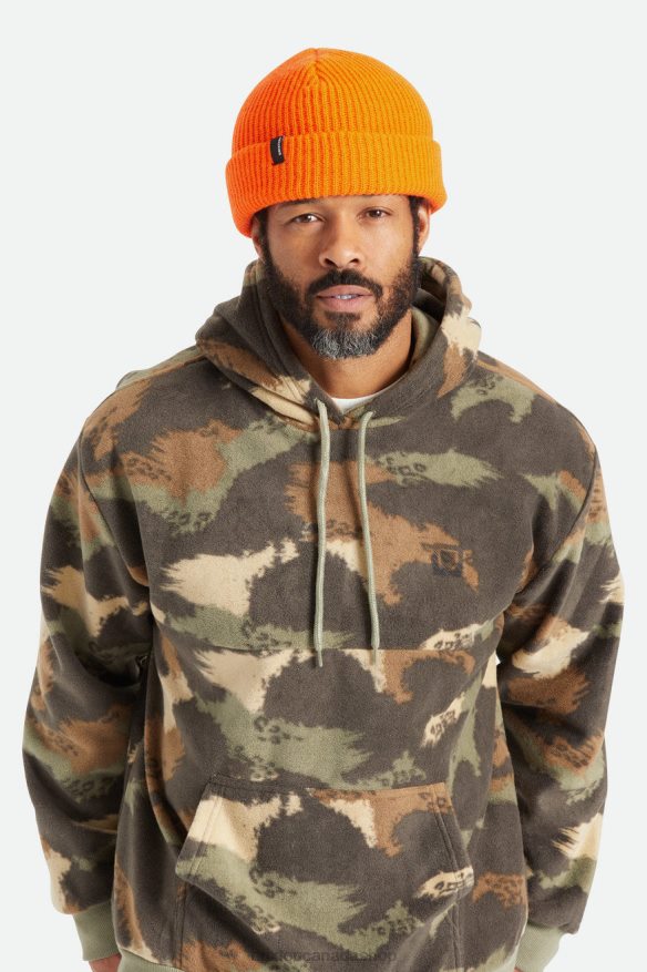 Brixton Accessories Athletic Orange Men Heist Beanie HFR00P326