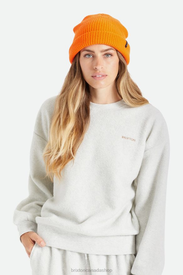 Brixton Accessories Athletic Orange Men Heist Beanie HFR00P326