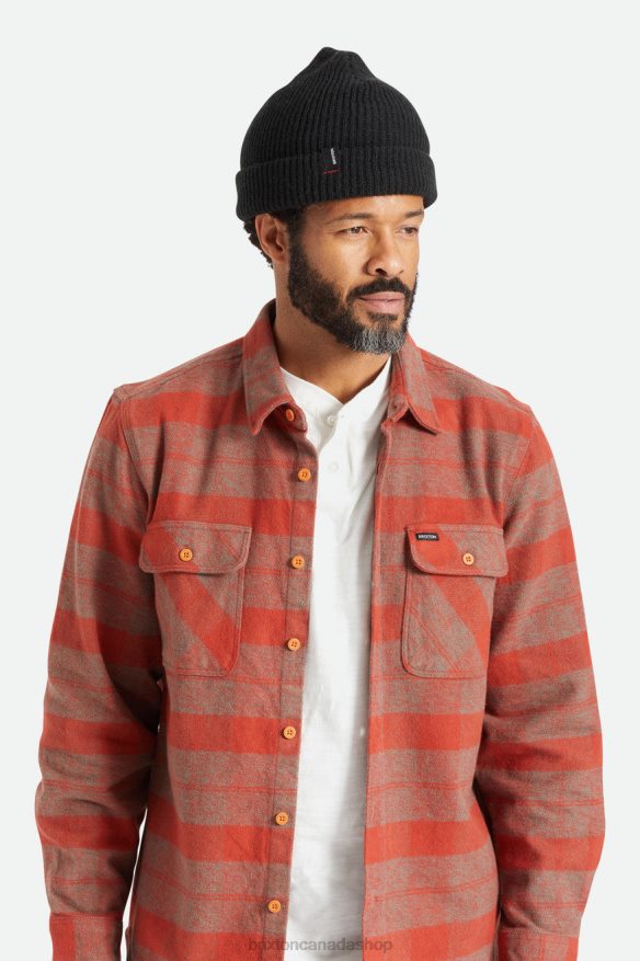 Brixton Accessories Black Men Heist Beanie HFR00P315