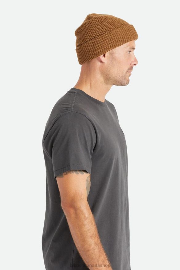 Brixton Accessories Coyote Brown Men Heist Beanie HFR00P316