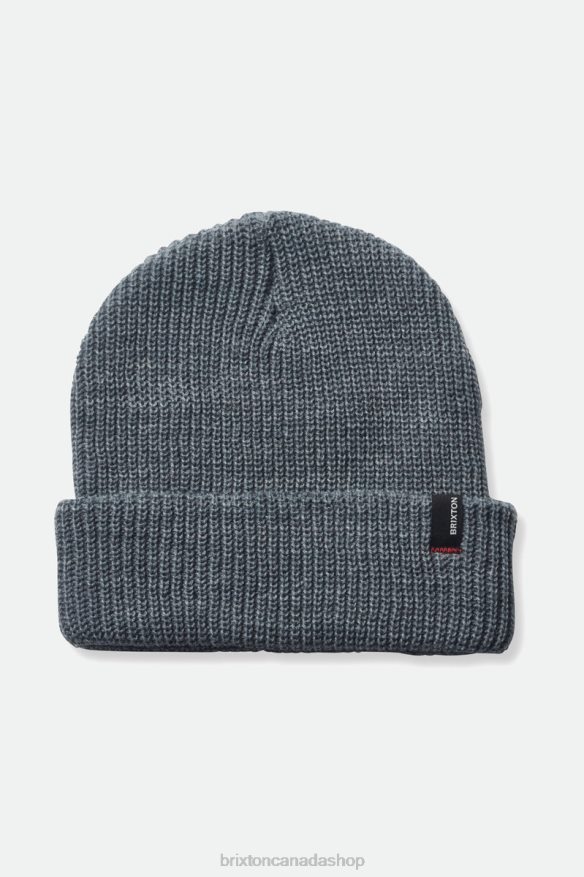 Brixton Accessories Heather Grey Men Heist Beanie HFR00P323