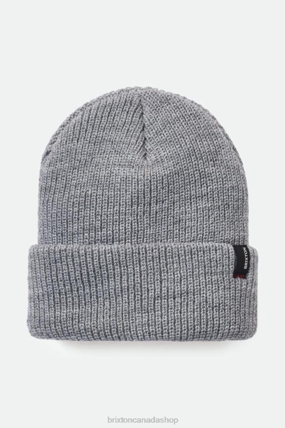 Brixton Accessories Light Heather Grey Men Heist Beanie HFR00P320