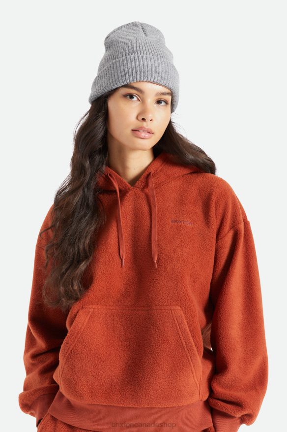 Brixton Accessories Light Heather Grey Men Heist Beanie HFR00P320