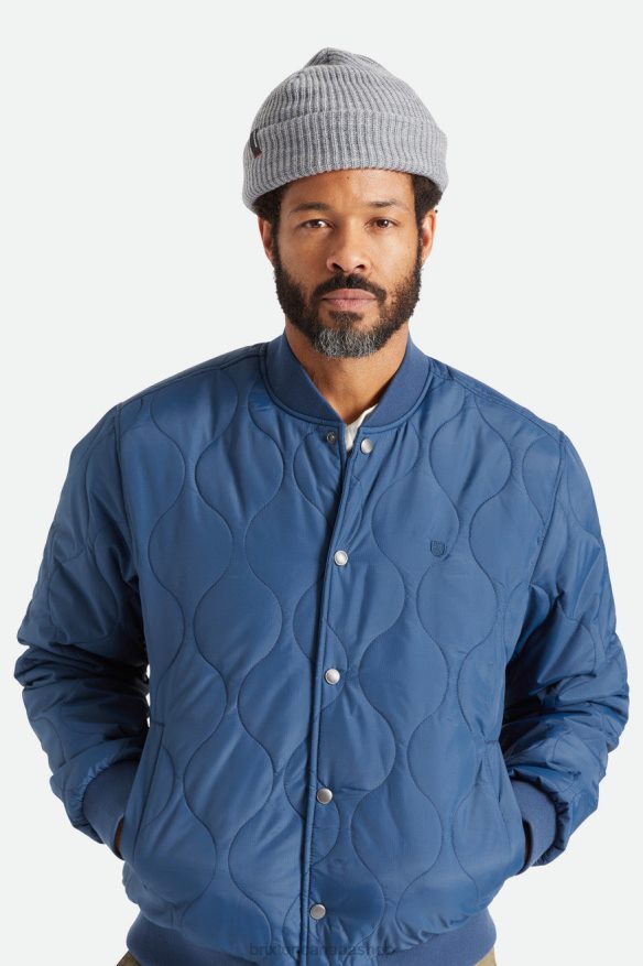 Brixton Accessories Light Heather Grey Men Heist Beanie HFR00P320