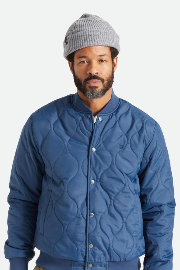 Brixton Accessories Light Heather Grey Men Heist Beanie HFR00P320