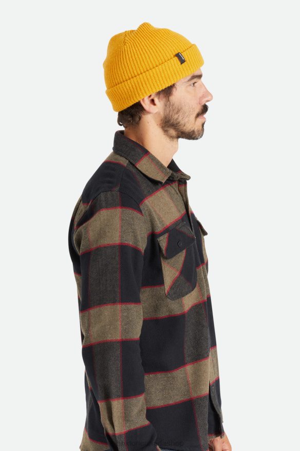 Brixton Accessories Mustard Men Heist Beanie HFR00P321