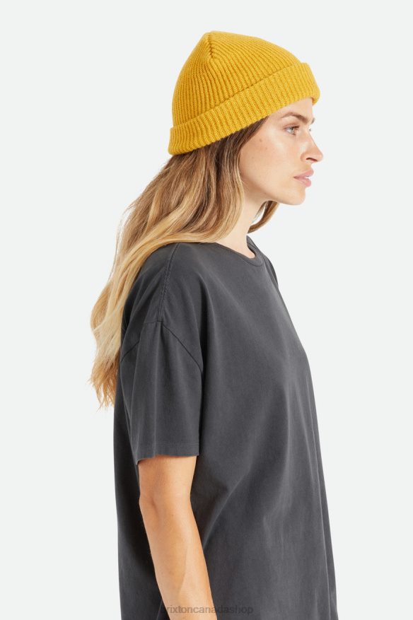 Brixton Accessories Mustard Men Heist Beanie HFR00P321
