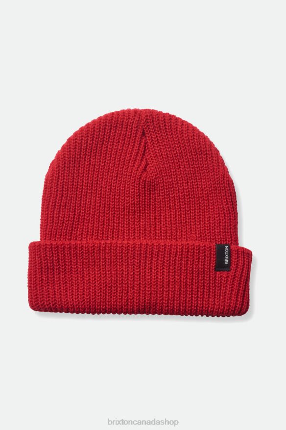 Brixton Accessories Red Men Heist Beanie HFR00P325