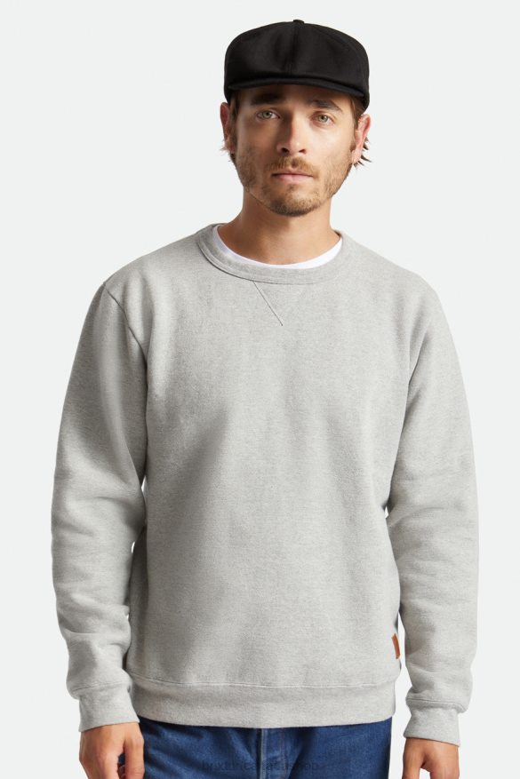 Brixton Accessories Black Men Brood Newsboy Cap HFR00P303