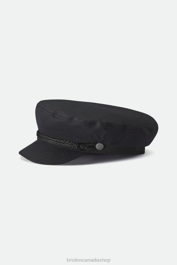 Brixton Accessories Black Men Fiddler Cap HFR00P306