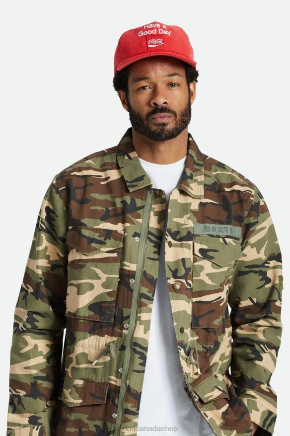 Brixton Accessories Coke Red Men Coca-Cola Good Day HP Cap HFR00P265