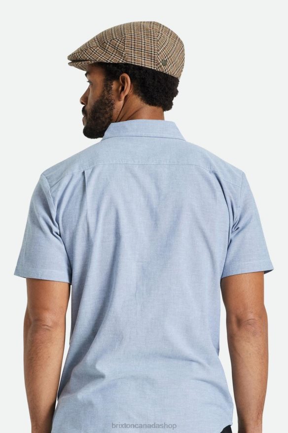 Brixton Accessories Dark Earth/Sand Men Hooligan Flat Cap HFR00P299