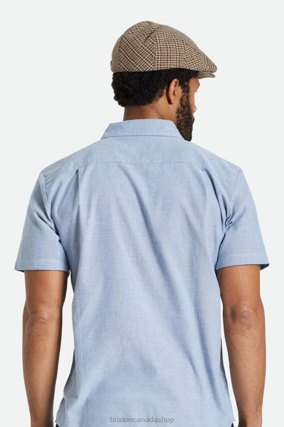 Brixton Accessories Dark Earth/Sand Men Hooligan Flat Cap HFR00P299