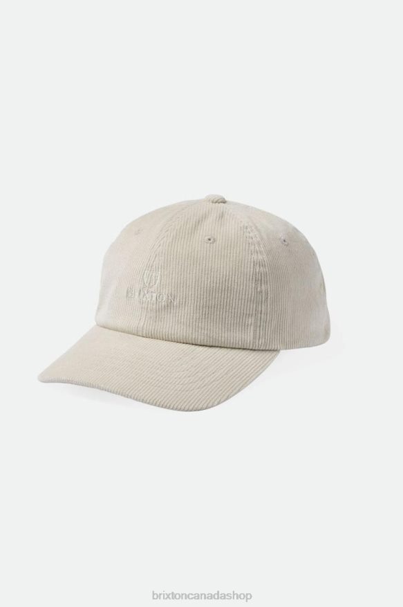 Brixton Accessories Off White Cord Men Alpha LP Cap HFR00P293