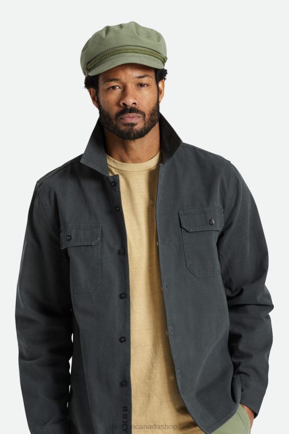 Brixton Accessories Olive Surplus Men Fiddler Fisherman Cap HFR00P307