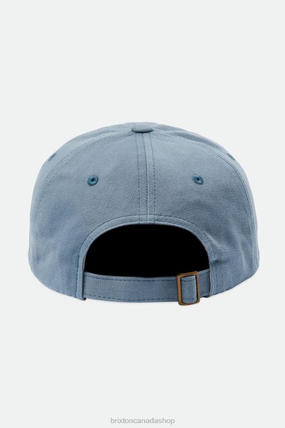 Brixton Accessories Pacific Blue Vintage Wash Men Alpha LP Cap HFR00P292