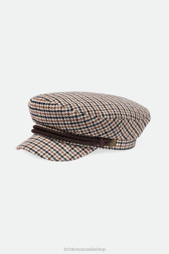 Brixton Accessories Sand/Dark Earth/Black Men Fiddler Fisherman Cap HFR00P308