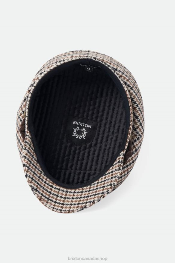 Brixton Accessories Sand/Dark Earth/Black Men Fiddler Fisherman Cap HFR00P308