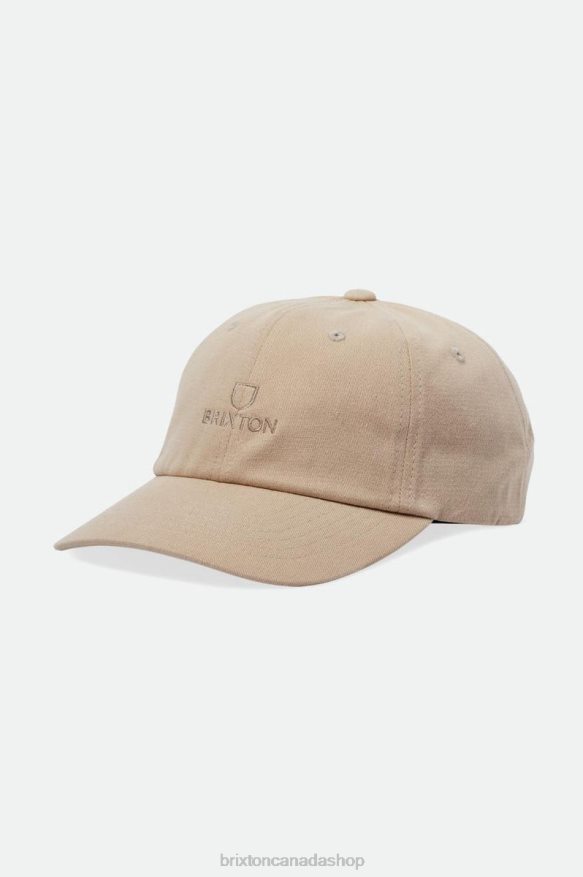 Brixton Accessories Sand Vintage Wash Men Alpha LP Cap HFR00P291