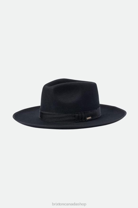 Brixton Accessories Black Men Reno Fedora HFR00P220
