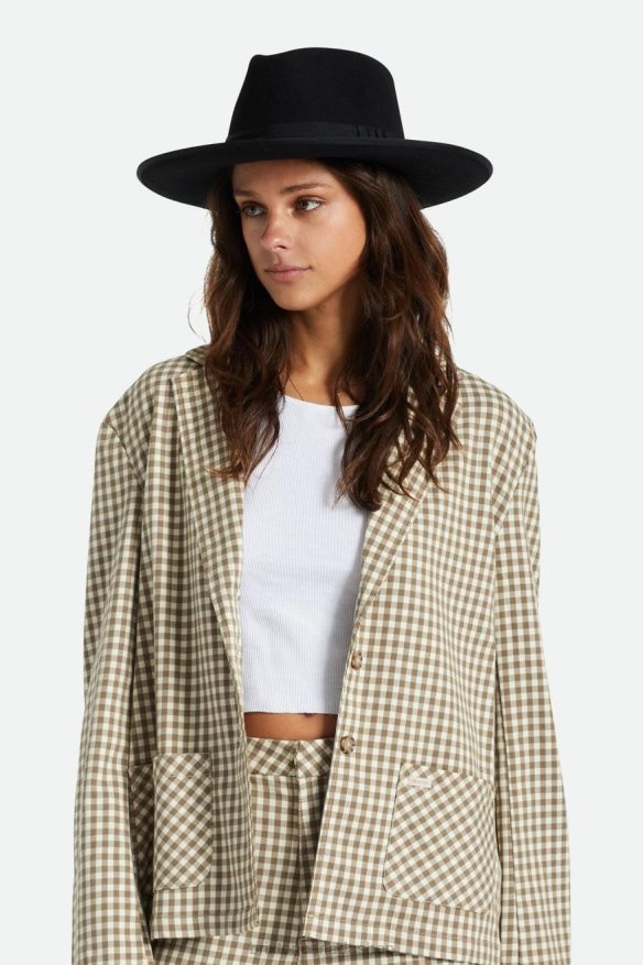 Brixton Accessories Black Men Reno Fedora HFR00P220