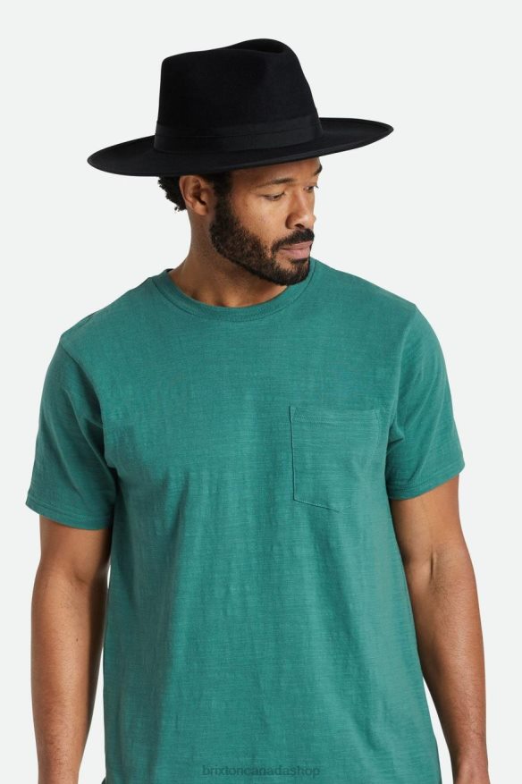Brixton Accessories Black Men Reno Fedora HFR00P220