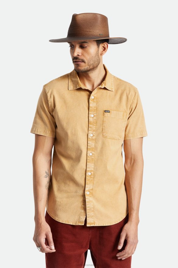 Brixton Accessories Deep Brown Men Marcos Fedora HFR00P183