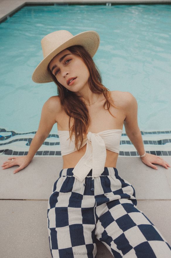 Brixton Accessories Natural Men Marcos Fedora HFR00P182