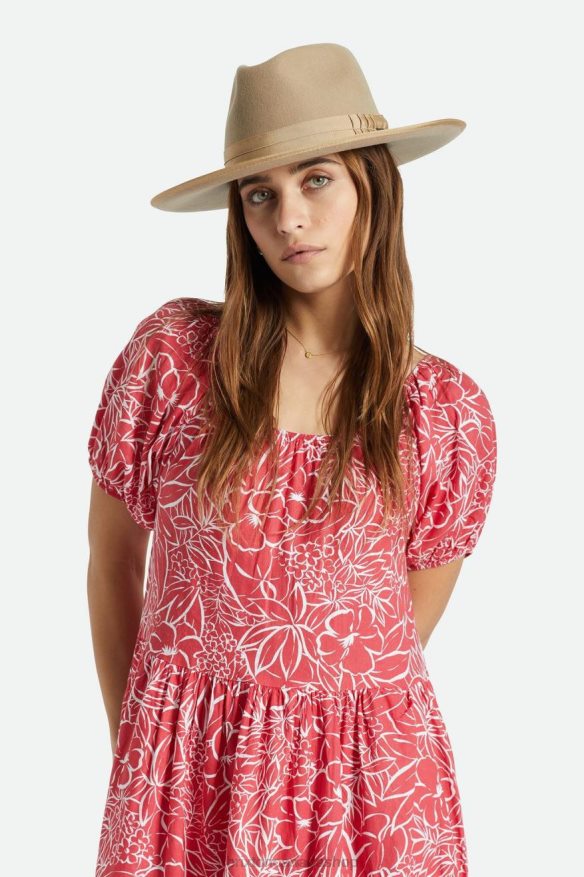 Brixton Accessories Sand Men Reno Fedora HFR00P221