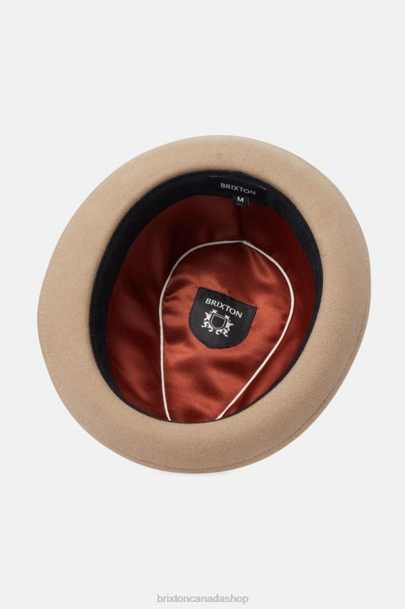 Brixton Accessories Sand/Mojave Men Gain Fedora HFR00P209