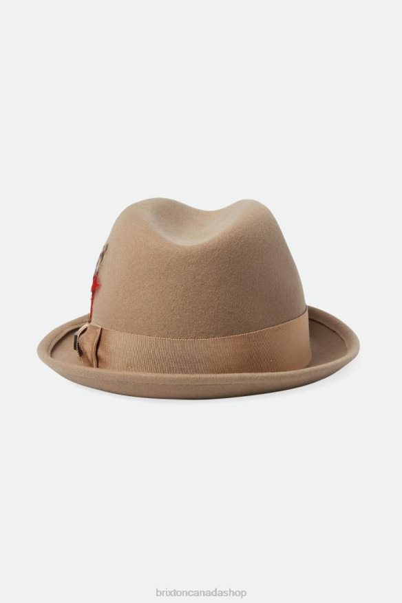 Brixton Accessories Sand/Mojave Men Gain Fedora HFR00P209