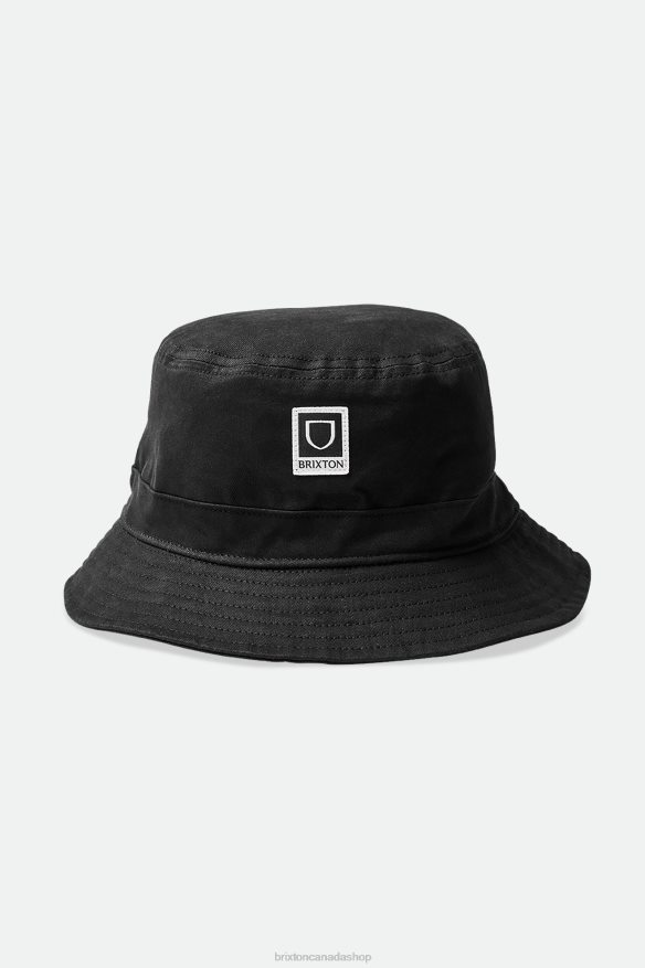 Brixton Accessories Black Men Beta Packable Bucket Hat HFR00P312