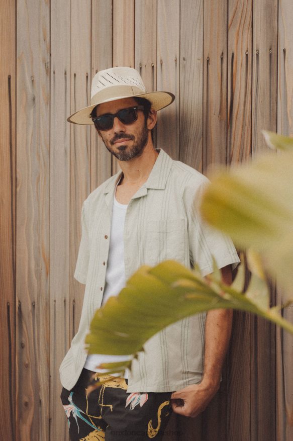 Brixton Accessories Natural Men Bandera Reserve Straw Hat HFR00P177