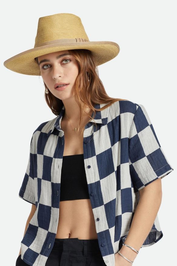 Brixton Accessories Tan/Tan Men Reno Straw Hat HFR00P190