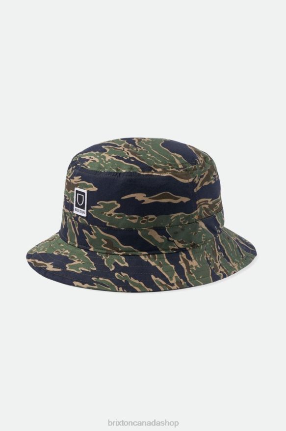 Brixton Accessories Tiger Camo Men Beta Packable Bucket Hat HFR00P311