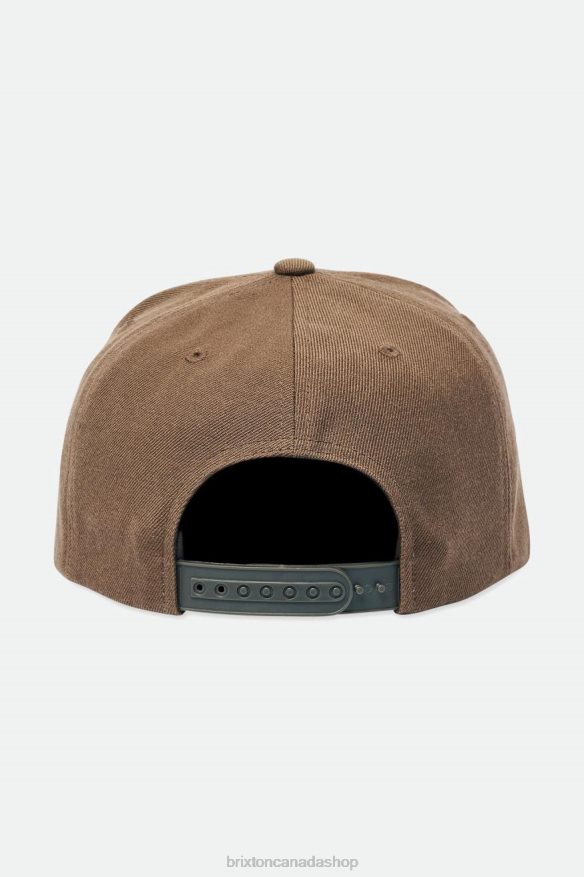 Brixton Accessories Dark Earth Men Oath III Snapback HFR00P238