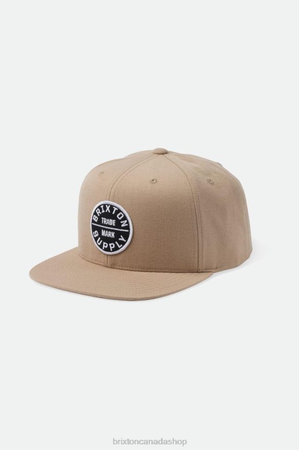 Brixton Accessories Sand Men Oath III Snapback HFR00P241