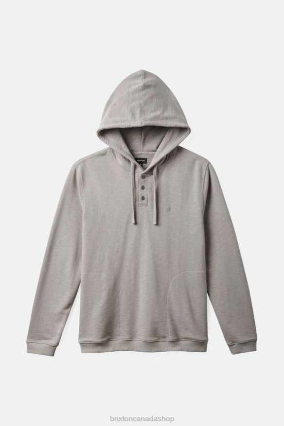 Brixton Apparel Wild Dove Men Slub French Terry Henley Hood HFR00P138