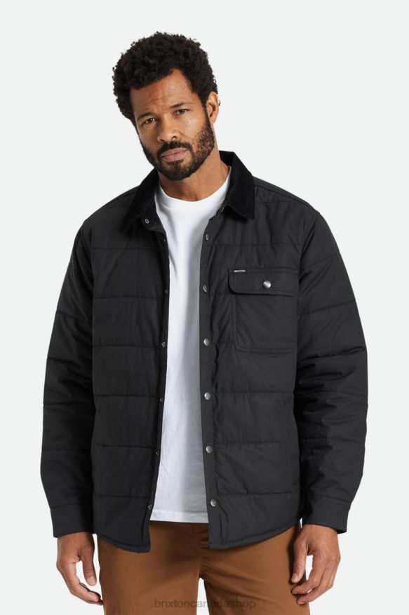 Brixton Apparel Black Men Cass Jacket HFR00P143