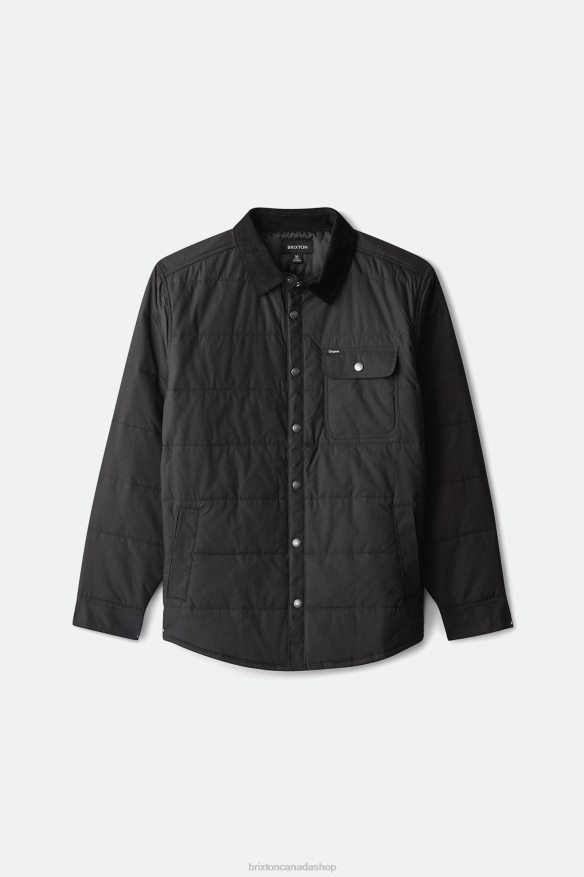 Brixton Apparel Black Men Cass Jacket HFR00P143