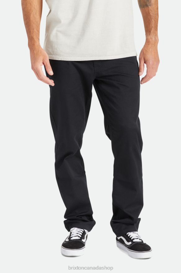 Brixton Apparel Black Men Choice Chino Regular Pant HFR00P146