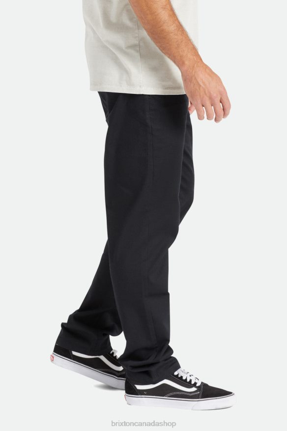 Brixton Apparel Black Men Choice Chino Regular Pant HFR00P146