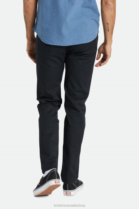 Brixton Apparel Black Men Choice Chino Slim Pant HFR00P150