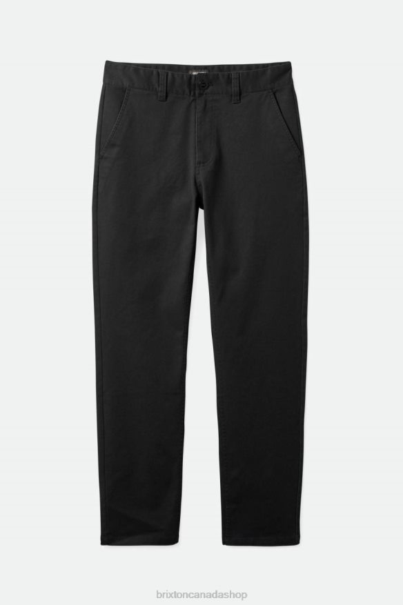 Brixton Apparel Black Men Choice Chino Slim Pant HFR00P150