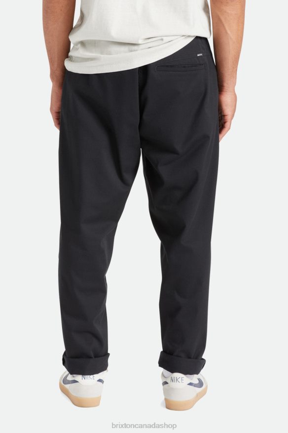 Brixton Apparel Black Men Medina Baggy Pant HFR00P152