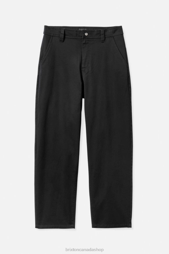 Brixton Apparel Black Men Medina Baggy Pant HFR00P152