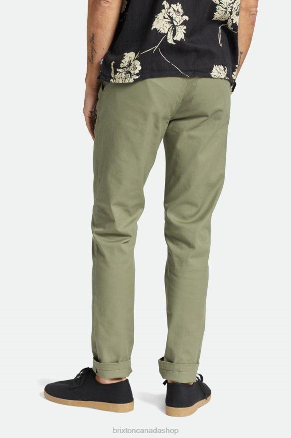 Brixton Apparel Olive Surplus Men Choice Chino Slim Pant HFR00P149