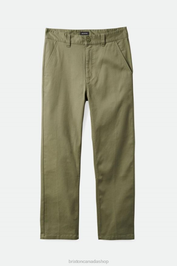 Brixton Apparel Olive Surplus Men Choice Chino Slim Pant HFR00P149