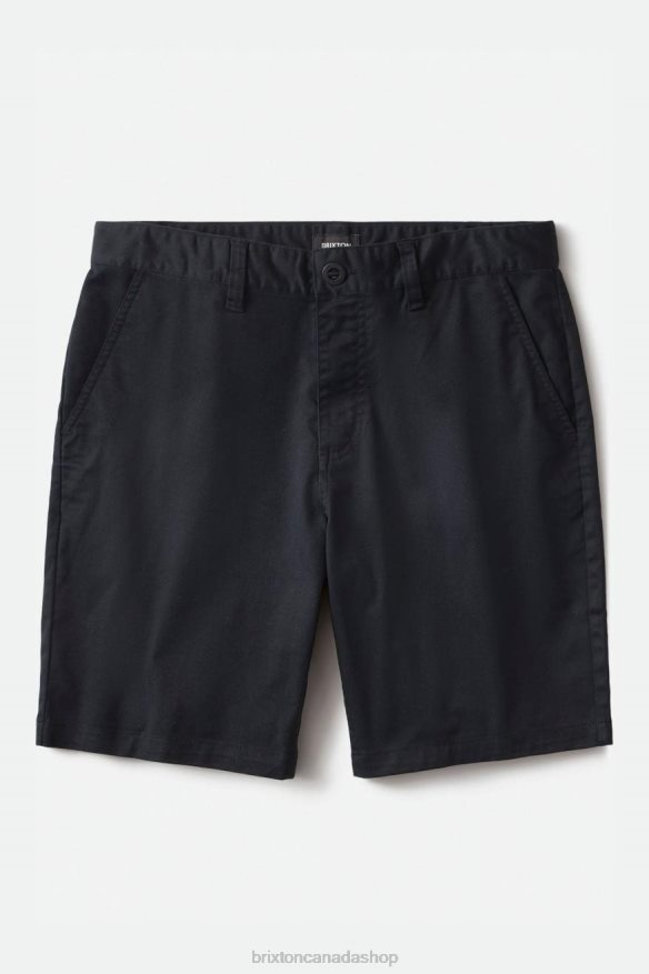 Brixton Apparel Black Men Choice Chino Short 5'' HFR00P166